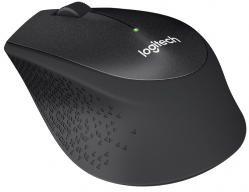 Logitech M330 SILENT PLUS - Mouse - 3 buttons - wireless - USB wireless receiver black