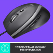  Logitech M500s Advanced Corded Mouse - Mouse - optical - 7 buttons - wired - USB - Full Size