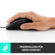  Logitech M500s Advanced Corded Mouse - Mouse - optical - 7 buttons - wired - USB - Full Size
