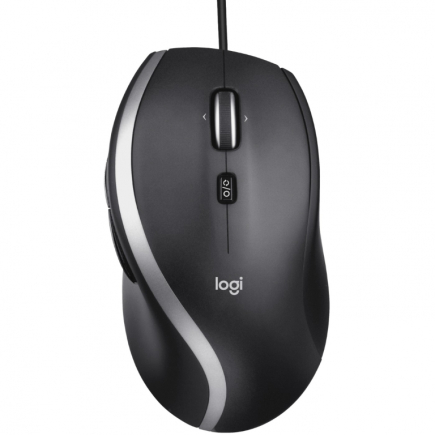  Logitech M500s Advanced Corded Mouse - Mouse - optical - 7 buttons - wired - USB - Full Size