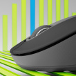 Logitech Signature M650 - Mouse - optical - 5 buttons - wireless - Bluetooth, 2.4 GHz - Logitech Logi Bolt USB receiver - graphite 