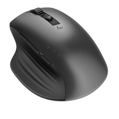 HP 935 Ergonomic Creator Wireless Mouse, Programmable, 4-way Scrolling, Multi-Surface - Black