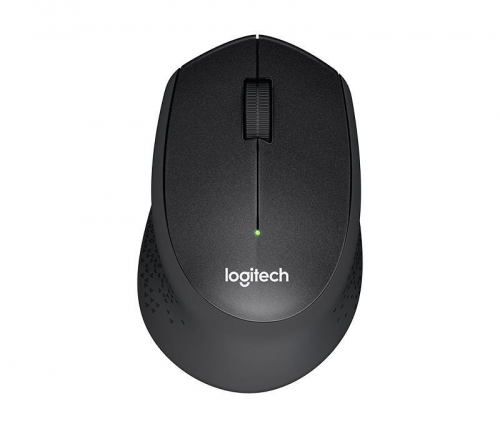 Logitech B330 Silent Plus - Mouse - optical - 3 buttons - wireless - 2.4 GHz - USB wireless receiver - 3 buttons