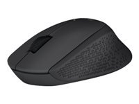 LOGITECH M280 Mouse right-handed optical 3 buttons wireless 2.4 GHz USB wireless receiver black