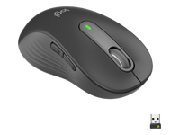 LOGITECH Signature M650 L LEFT Mouse large size left-handed optical 5 buttons wireless Bluetooth 2.4 GHz