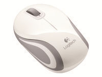 LOGITECH M187 Mouse optical wireless 2.4 GHz USB wireless receiver white