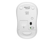Logitech M240 Silent - Mouse - right and left-handed - optical - 3 buttons - wireless - Bluetooth - white 