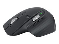 LOGITECH Master Series MX Master 3S Mouse ergonomic optical 7 buttons wireless Bluetooth 2.4 GHz Bolt USB receiver