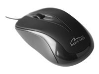 MEDIATECH MT1091K PLANO - Optical mouse 800 cpi, 3 buttons + scrolling wheel, USB interface