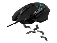 LOGITECH Gaming Mouse G502 Hero Mouse optical 11 buttons wireless wired 2.4 GHz USB wireless receiver