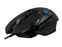 LOGITECH Gaming Mouse G502 Hero Mouse optical 11 buttons wired USB