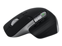 LOGITECH Master Series MX Master 3S for Mac Mouse ergonomic optical 7 buttons wireless Bluetooth 2.4 GHz space grey for Apple