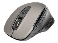 DIGITUS Wireless Ergonomic Optical Mouse 6D 2.4GHz 800/1000/1600dpi black-grey