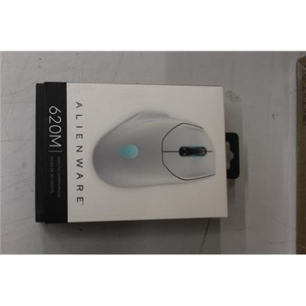 Taastatud.  | Dell | Gaming Mouse | AW620M | Wired/Wireless | Alienware Wireless Gaming Mouse | Lunar Light | USED AS DEMO, SCRATCHED BOTTOM
