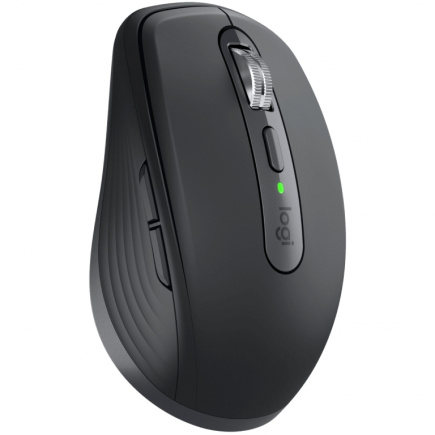Logitech MX Anywhere 3S - Mouse - optical - 6 buttons - wireless - Bluetooth - graphite Black