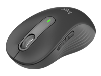 LOGITECH Signature M650 L for Business Mouse right-handed 5 buttons wireless Bluetooth 2.4 GHz Bolt USB receiver
