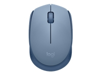 LOGITECH M171 Mouse right and left-handed optical 3 buttons wireless 2.4 GHz USB wireless receiver blue/grey