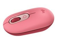 LOGITECH POP Mouse customisable emoji optical 4 buttons wireless Bluetooth 5.1 LE heart breaker