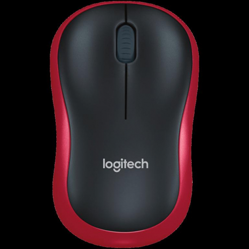 LOGITECH M185 Wireless Mouse - RED - EER2 A-910-002240