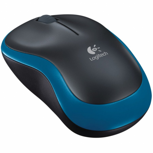 LOGITECH M185 Wireless Mouse - BLUE - EER2 A-910-002239
