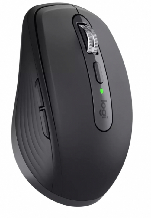 Logitech MX Anywhere 3S for Business - Mouse - right-handed - optical - 6 buttons - wireless - Bluetooth - Logitech Logi Bolt USB receiver - graphite 