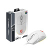 MSI | Clutch GM11 | Optical | Gaming Mouse | White | Yes Clutch GM11 WHITE
