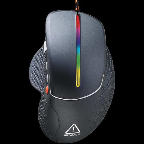 CANYON mouse Apstar GM-12 RGB 6buttons Wired Dark Grey