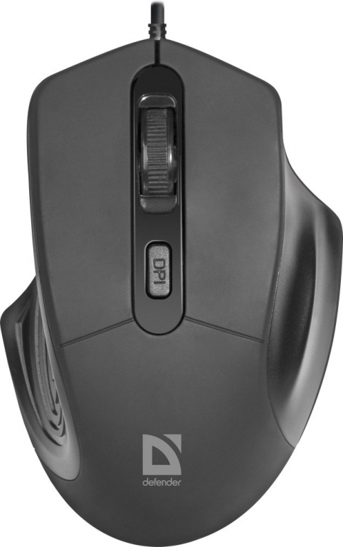 Defender DATUM MB-347 Optical Mouse Black 1600dpi 4P