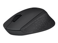 Logitech M280 - Mouse - right-handed - optical - 3 buttons - wireless - 2.4 GHz - USB wireless receiver - black color