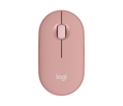  Logitech M350s - Optical mouse - Pebble 2 - tonal rose