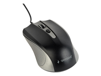 GEMBIRD MUS-4B-01-GB Gembird optical mouse MUS-4B-01-GB, 1200 DPI, USB, Black/spacegray