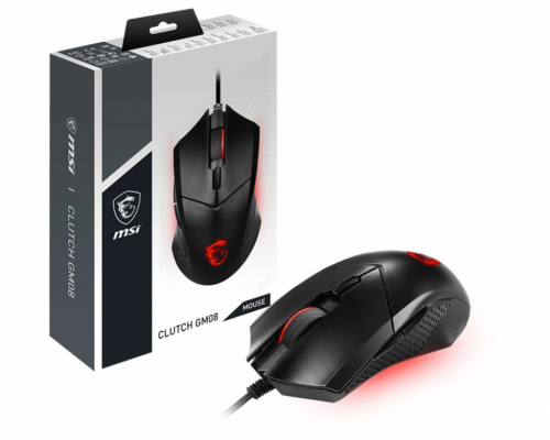 MSI | CLUTCH GM08 | Optical | Gaming Mouse | Black | Yes