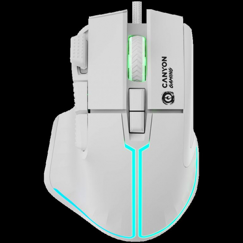 CANYON mouse Fortnax GM-636 RGB 9buttons Wired White