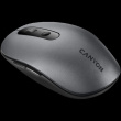 CANYON MW-9, 2 in 1 Wireless optical mouse with 6 buttons, DPI 800/1000/1200/1500, 2 mode(BT/ 2.4GHz), Battery AA*1pcs, Grey, 65.4*112.25*32.3mm, 0.092kg