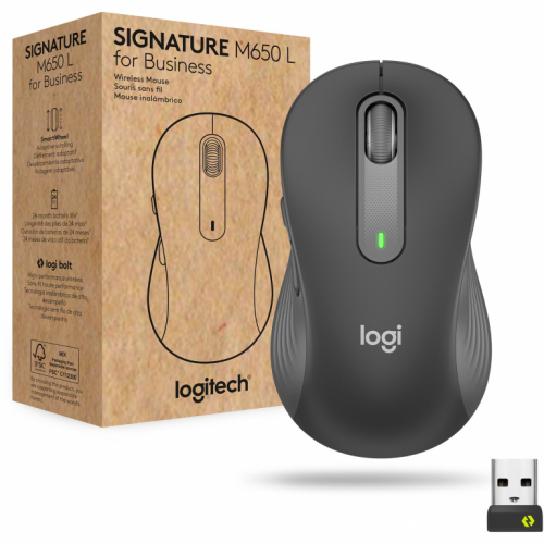 Logitech M650 for Business Bluetooth Graphite