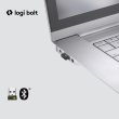 Logitech Lift for Business - Vertical mouse - ergonomic - 6 buttons - wireless - Bluetooth, 2.4 GHz - Logitech Logi Bolt USB receiver - graphite 