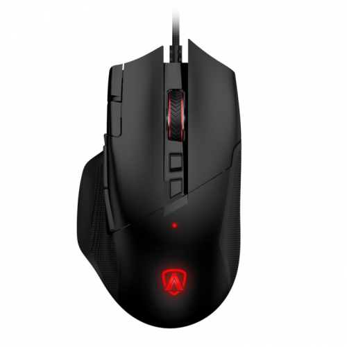 AOC AGM600 Pixart PWM3389 RGB 16000 DPI Wired Mouse Black