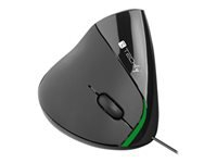 TECHLY USB Ergonomic Vertical Mouse 1000dpi Black