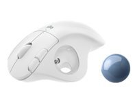 LOGITECH ERGO M575 Trackball optical 5 buttons wireless 2.4 GHz Bluetooth 5.0 LE USB wireless receiver off white