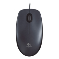 LOGITECH M90 corded optical Mouse black USB - EER2