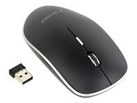 GEMBIRD Silent wireless optical mouse black