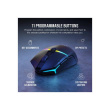 Corsair | Gaming Mouse | NIGHTSABRE RGB | Wireless | Bluetooth, 2.4 GHz | Black CH-931B011-EU
