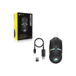 Corsair | Gaming Mouse | NIGHTSABRE RGB | Wireless | Bluetooth, 2.4 GHz | Black CH-931B011-EU