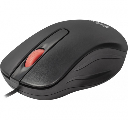 MOUSE DEFENDER POINT MM-756 BLACK OTPICAL 1000DPI 3P