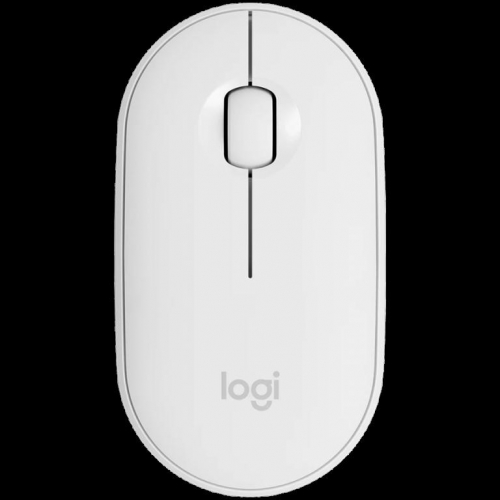 LOGITECH M350S Pebble 2 Bluetooth Mouse - TONAL WHITE