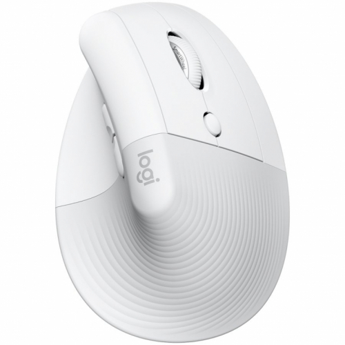 LOGITECH Lift Bluetooth Vertical Ergonomic Mouse - OFF-WHITE/PALE GREY