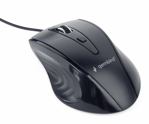 Gembird MUS-4B-02 mouse Right-hand USB Optical 1200 DPI