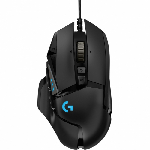 Logitech G502 Gaming Mouse (Hero) USB black