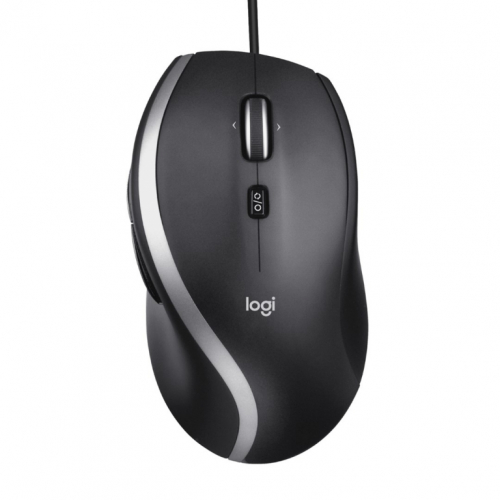 Logitech | Advanced Corded Mouse | Optical Mouse | M500s | Wired | Black