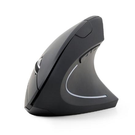 Gembird | MUSW-ERGO-01 | 2.4GHz Wireless Optical Mouse | Optical Mouse | USB | Black